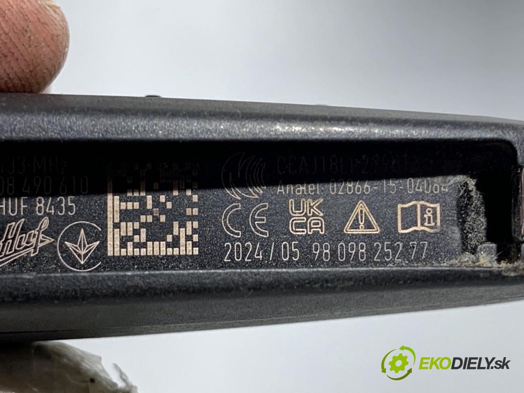 TOYOTA PROACE nadwozie wielkoprzestrzenne (MPV) 2024 96 kW 1.5 D-4D 130 (BKYMA) 1499 klíč 9809825277