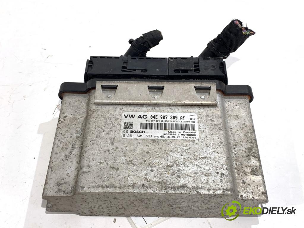 SEAT TOLEDO IV liftback 2016 66 kW 1.2 TSI 1197 riadiaca jednotka Motor 04E907309AF (Riadiaca jednotka)