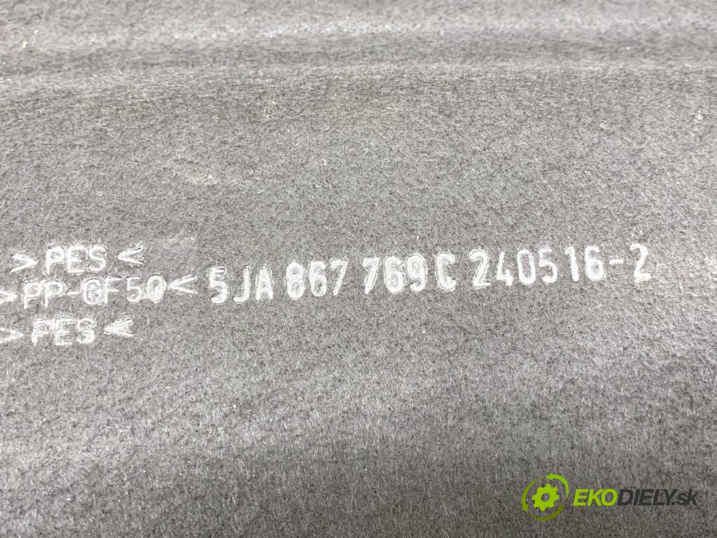 SEAT TOLEDO IV liftback 2016 66 kW 1.2 TSI 1197 pláto zadní část 5JA867769C