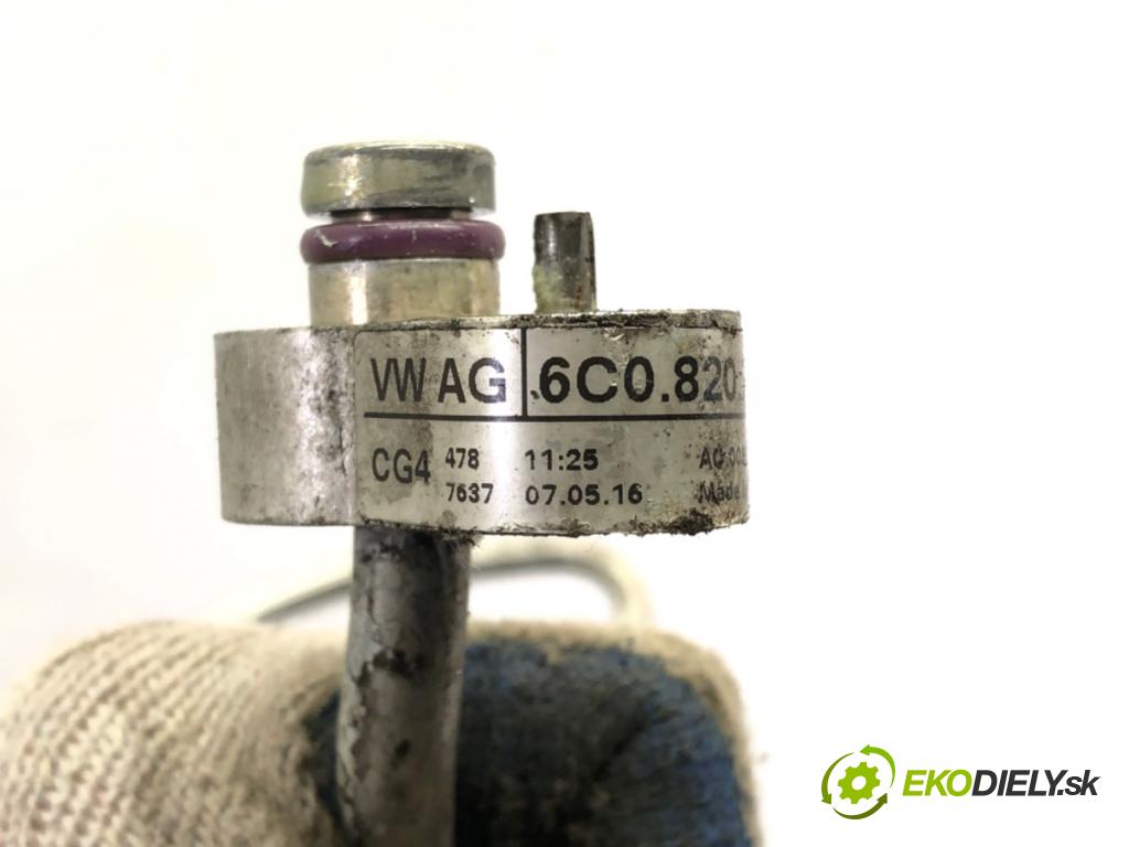 SEAT TOLEDO IV liftback 2016 66 kW 1.2 TSI 1197 rúrka klimatizace 6C0820741AB (Trubka klimatizace)