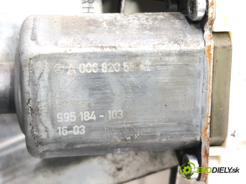 VW CARFTER 30 35 Autobus 2016 100 kW 2.0 TDI 1968 Mechanizmus okna pravy predný A9067200146