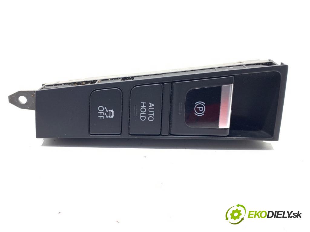 VW CC B7 coupe 2012 103 kW 2.0 TDI 1968 Spínač brzdy ručnej brzdy 3AB927137 (Prepínacie páčky pod volantom)