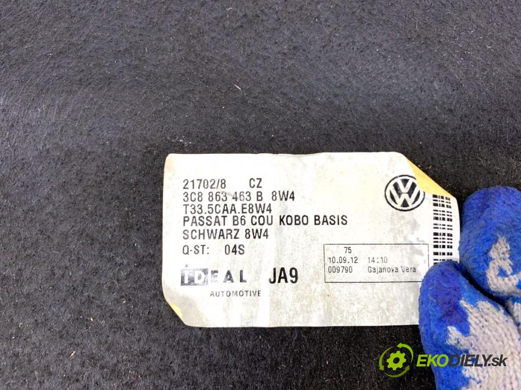 VW CC B7 coupe 2012 103 kW 2.0 TDI 1968 KRYTINA: kufra 3C8863463B