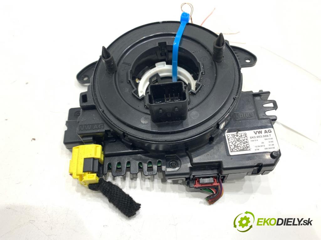 VW CC B7 coupe 2012 103 kW 2.0 TDI 1968 Krúžok, slimák airbag 5K0953569T (Airbag)