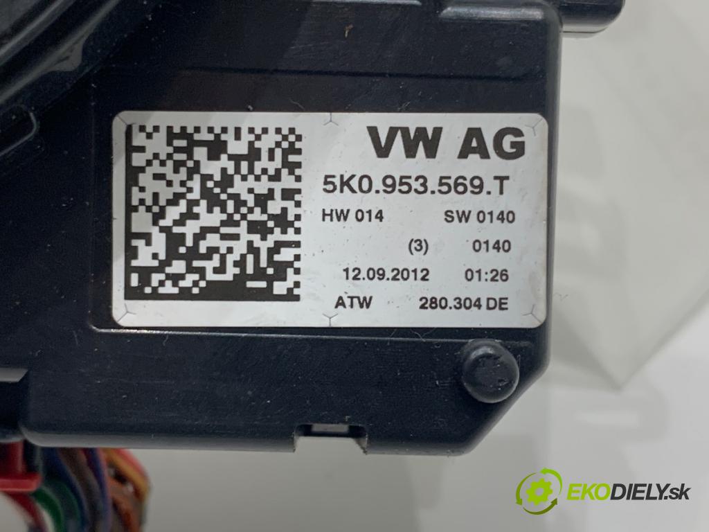 VW CC B7 coupe 2012 103 kW 2.0 TDI 1968 Krúžok, slimák airbag 5K0953569T (Airbag)