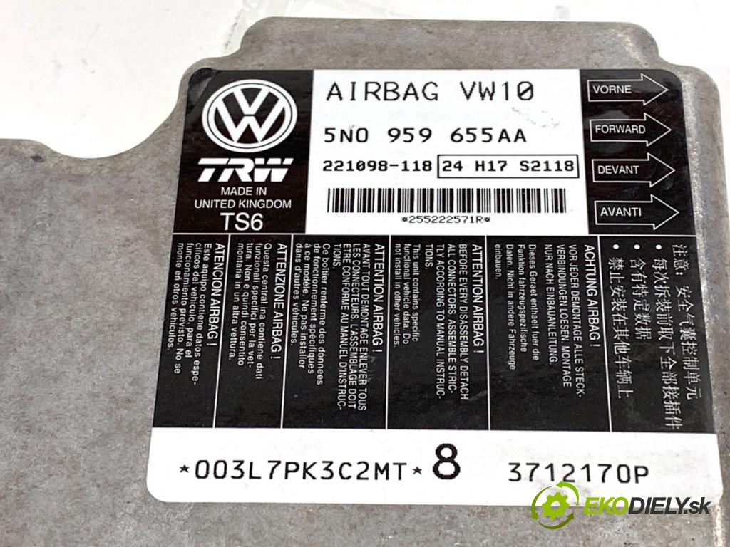 VW CC B7 coupe 2012 103 kW 2.0 TDI 1968 senzor airbag 5N0959655AA (Snímač)