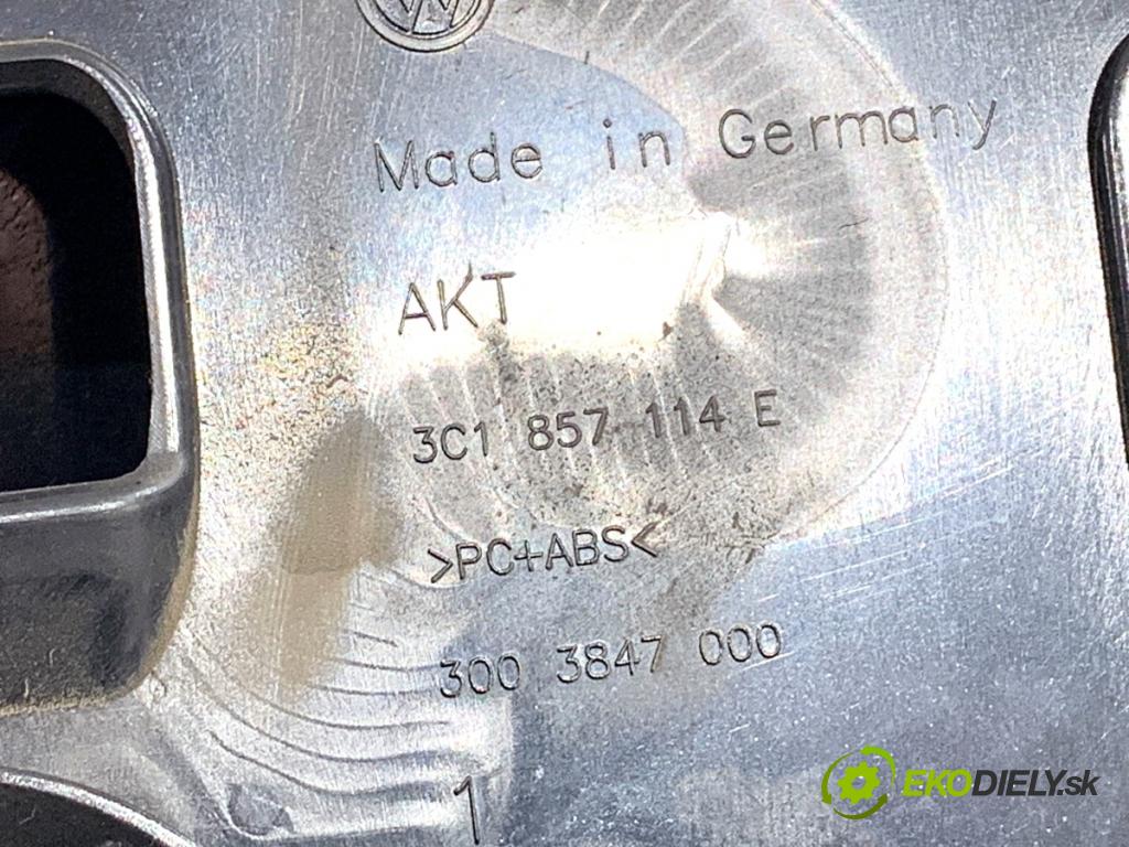 VW CC B7 coupe 2012 103 kW 2.0 TDI 1968 Priehradka, kastlík spolujazdca 3C1857114E (Priehradka (kastlík))
