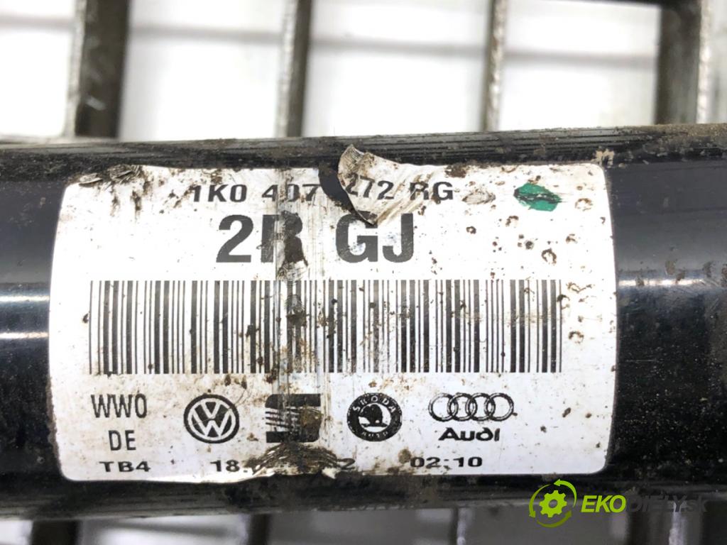 VW CC B7 coupe 2012 103 kW 2.0 TDI 1968 poloos pravý přední část 1K0407272RG