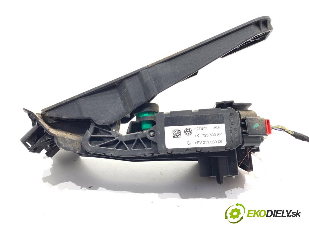 VW CC B7 coupe 2012 103 kW 2.0 TDI 1968 Potenciometer plynu 1K1723503AP (Potenciometer plynového pedálu)