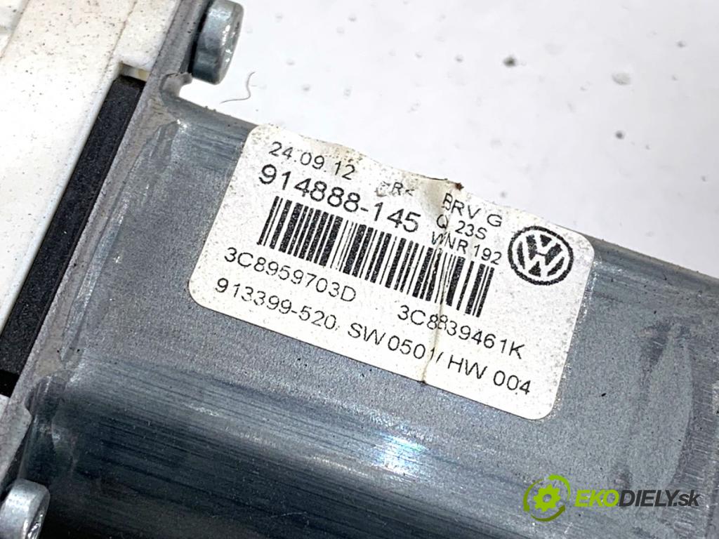 VW CC B7 coupe 2012 103 kW 2.0 TDI 1968 mechanismus okna levý zadní část 3C8959703D