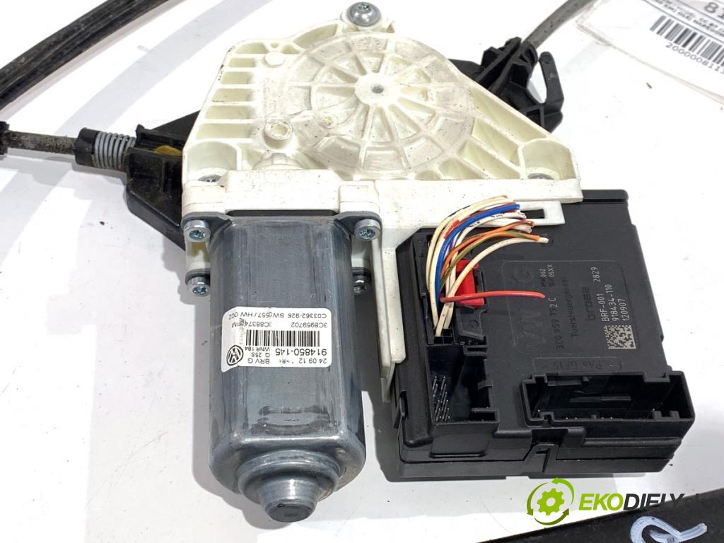 VW CC B7 coupe 2012 103 kW 2.0 TDI 1968 mechanismus okna pravý přední část 3C8959702 3C0959792C