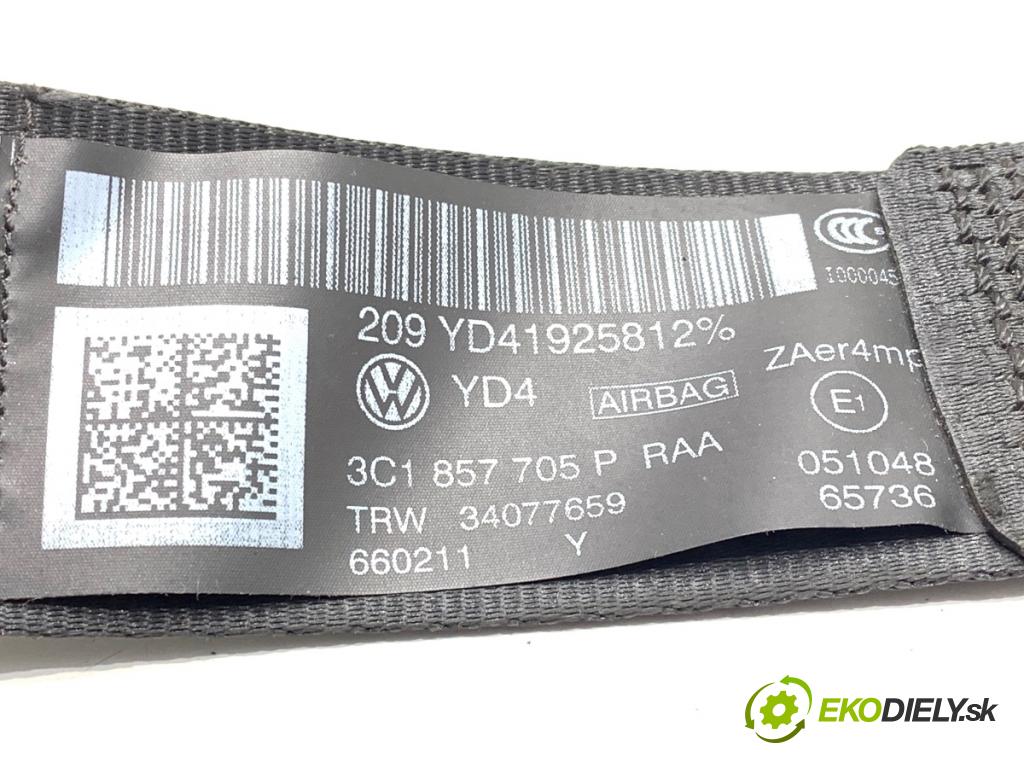 VW CC B7 coupe 2012 103 kW 2.0 TDI 1968 držák bezpečnost levý přední část 34032206B