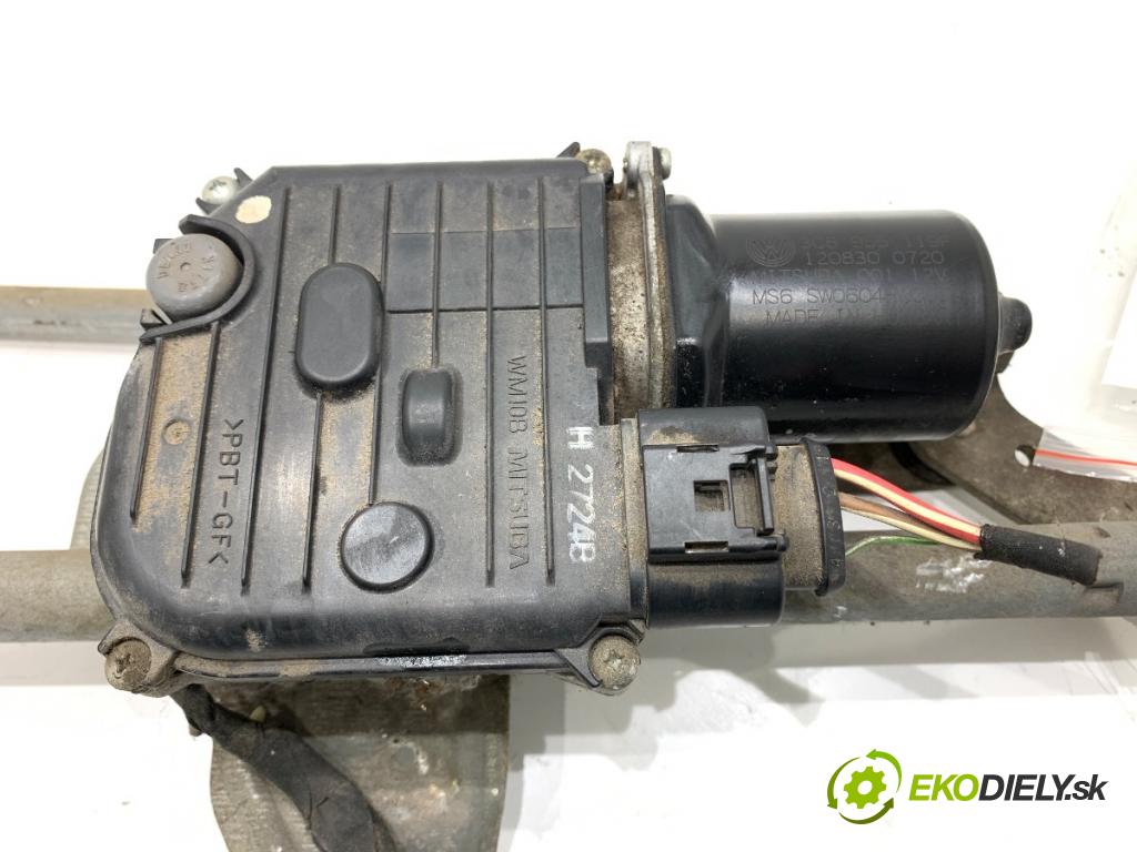 VW CC B7 coupe 2012 103 kW 2.0 TDI 1968 Mechanizmus stieračov predný 3C8955119F (Motorček stieračov predný)