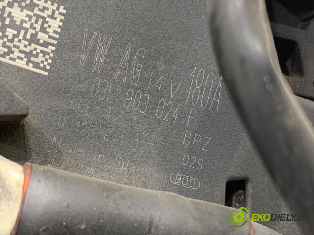 VW CC B7 coupe 2012 103 kW 2.0 TDI 1968 Alternátor 03L903024F (Alternátor)