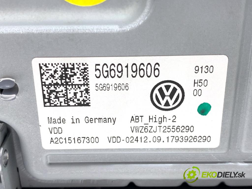 VW TOURAN nadwozie wielkoprzestrzenne (MPV) 2017 132 kW 1.8 TSI 1798 Dislpej 5G6919606 (Prístrojová doska)