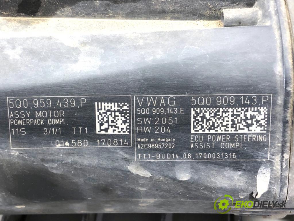 VW TOURAN nadwozie wielkoprzestrzenne (MPV) 2017 132 kW 1.8 TSI 1798 riadenie 5Q1423105G (Riadenie)