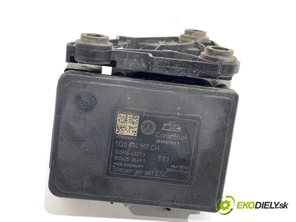 VW TOURAN nadwozie wielkoprzestrzenne (MPV) 2017 132 kW 1.8 TSI 1798 Pumpa ABS 5Q0614517CH (Pumpa ABS)