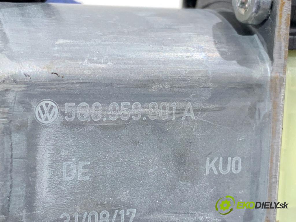 VW TOURAN nadwozie wielkoprzestrzenne (MPV) 2017 132 kW 1.8 TSI 1798 Mechanizmus okna ľavy zad 5TA839461B