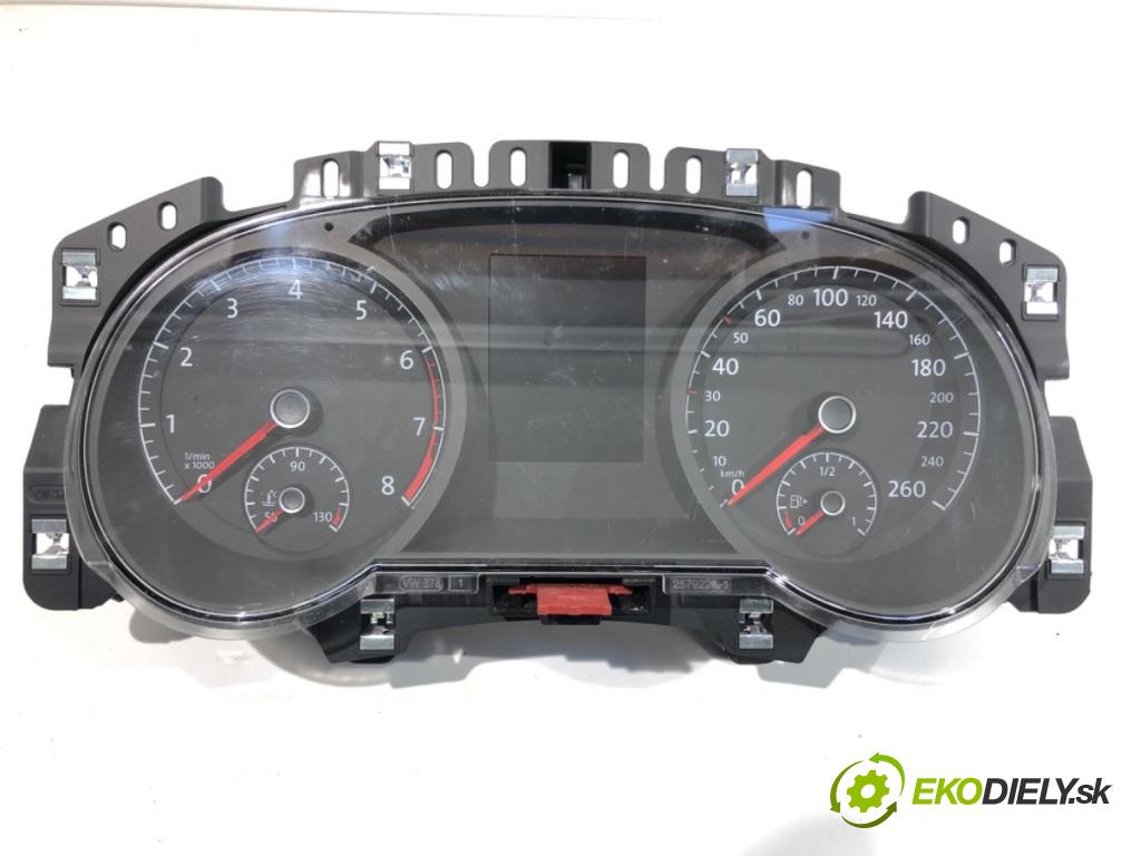 VW TOURAN nadwozie wielkoprzestrzenne (MPV) 2017 132 kW 1.8 TSI 1798 Prístrojovka 5TA920750B (Prístrojová doska)