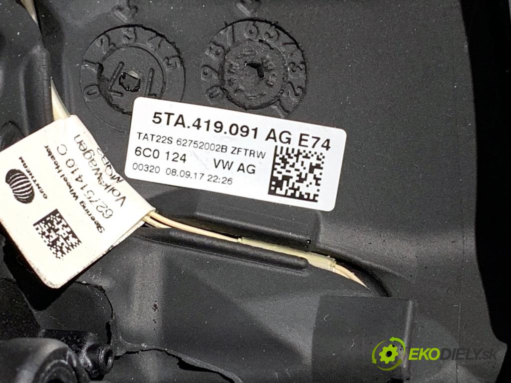 VW TOURAN nadwozie wielkoprzestrzenne (MPV) 2017 132 kW 1.8 TSI 1798 Volant 5TA419091AG (Volant)