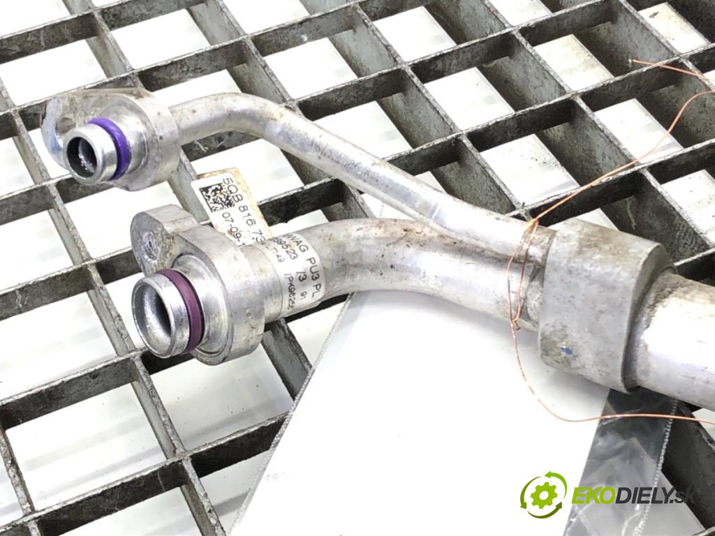 VW TOURAN nadwozie wielkoprzestrzenne (MPV) 2017 132 kW 1.8 TSI 1798 rúrka klimatizace 5QB816738A (Trubka klimatizace)