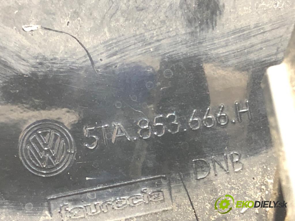 VW TOURAN nadwozie wielkoprzestrzenne (MPV) 2017 132 kW 1.8 TSI 1798 Mriežky nárazníka pravy predný 5TA853950