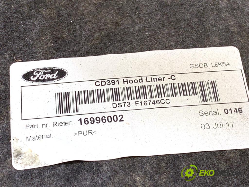 FORD MONDEO MK5 liftback 2017 110 kW 2.0 TDCi 1998 odhlučnění kapoty DS73-F16746-CC