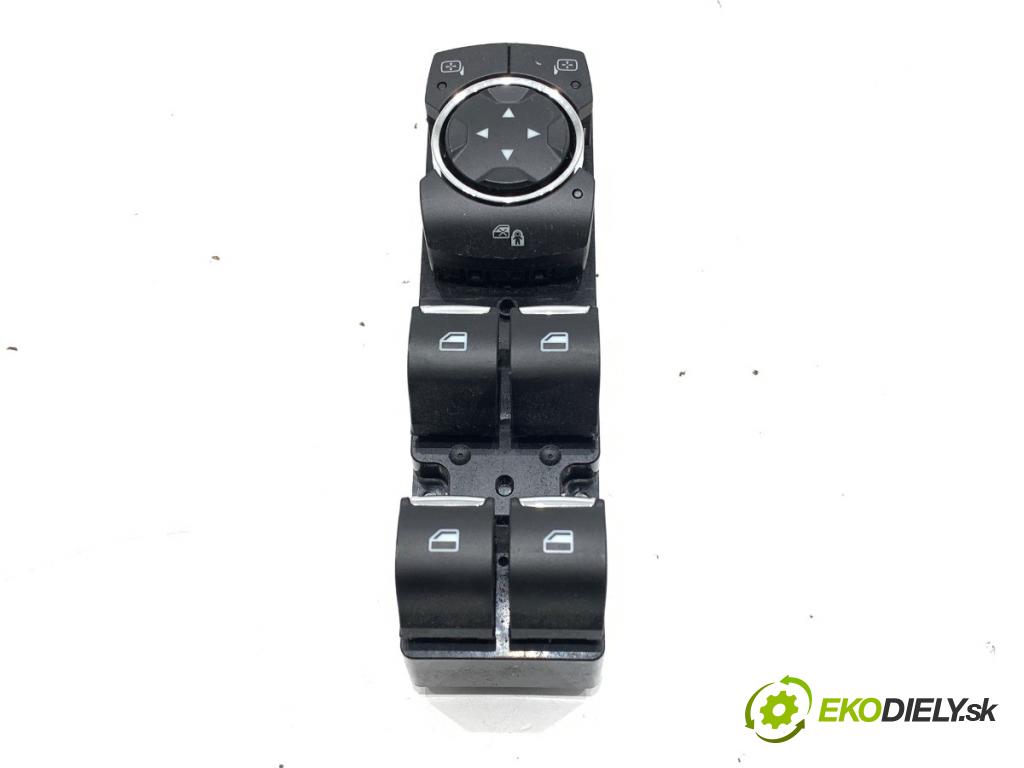 FORD MONDEO MK5 liftback 2017 110 kW 2.0 TDCi 1998 Prepínač okien DG9T-14540-EDW (Prepínacie páčky pod volantom)