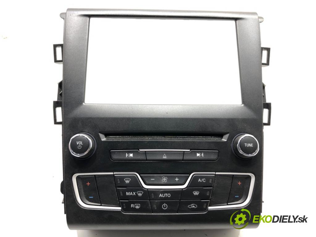 FORD MONDEO MK5 liftback 2017 110 kW 2.0 TDCi 1998 Panel ovládania kúrenia HS7T-18E245-CCA (Prepínacie páčky pod volantom)