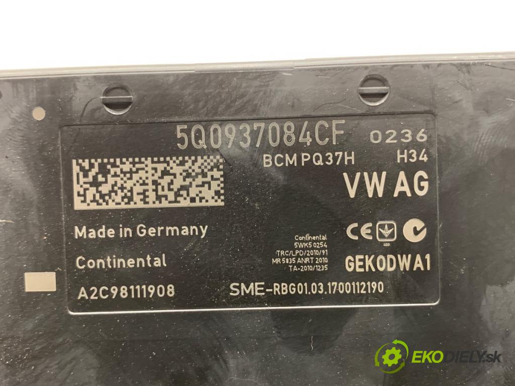 VW TIGUAN SUV 2017 110 kW 2.0 TDI 4motion 1968 Modul komfortu 5Q0937084CF (Modul komfortu)
