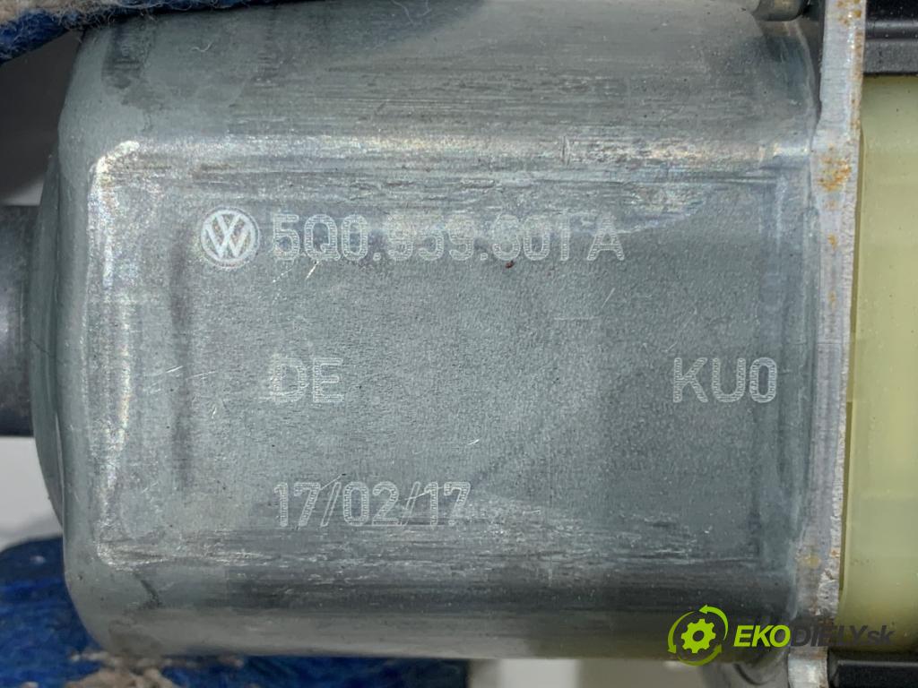 VW TIGUAN SUV 2017 110 kW 2.0 TDI 4motion 1968 mechanismus okna levý zadní část 0130822715