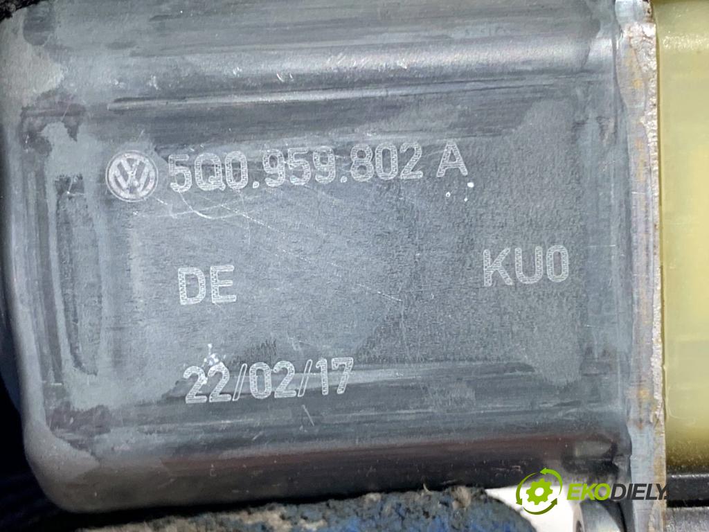 VW TIGUAN SUV 2017 110 kW 2.0 TDI 4motion 1968 mechanismus okna pravý zadní část 5Q0959802A