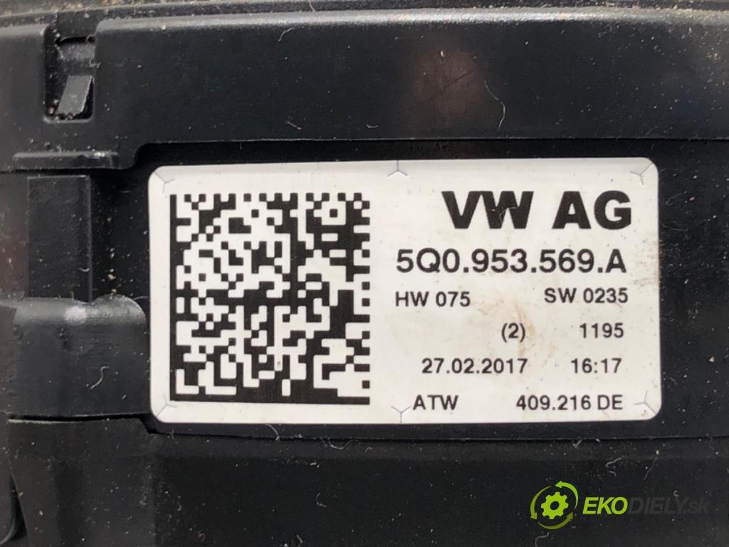 VW TIGUAN SUV 2017 110 kW 2.0 TDI 4motion 1968 Krúžok, slimák airbag 5Q0953569A (Airbag)