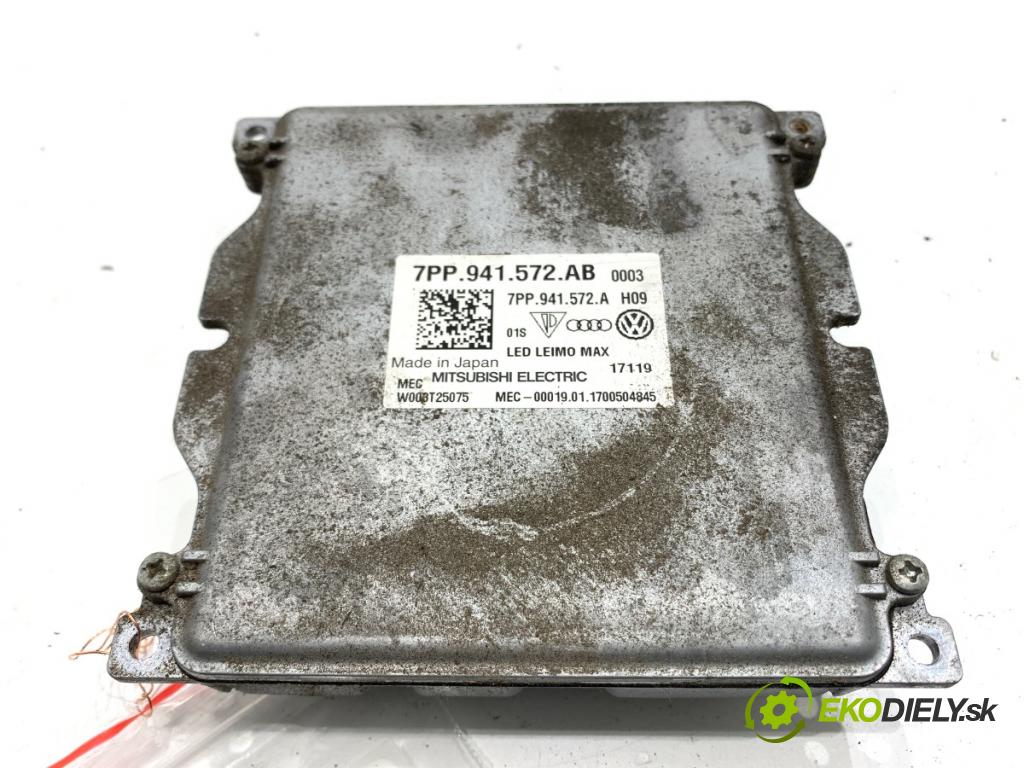 VW TIGUAN SUV 2017 110 kW 2.0 TDI 4motion 1968 Menič XENON 7PP941572AB (Riadiaca jednotka xenónu)