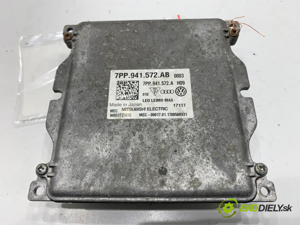 VW TIGUAN SUV 2017 110 kW 2.0 TDI 4motion 1968 Menič XENON 7PP941572AB (Riadiaca jednotka xenónu)