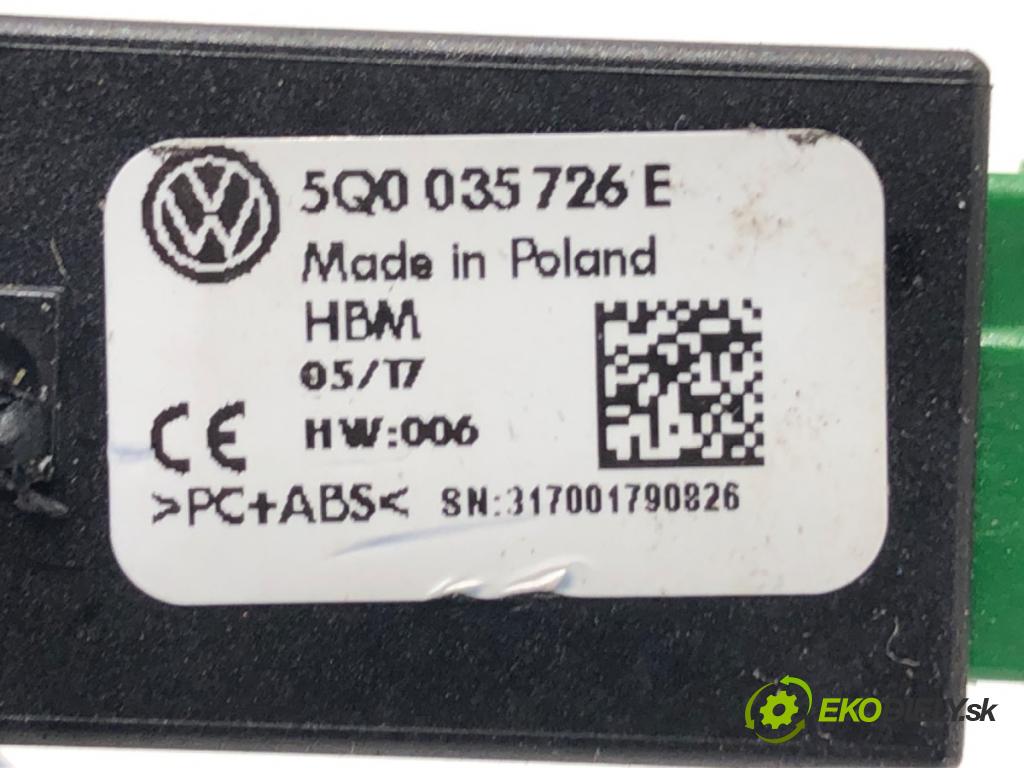 VW TIGUAN SUV 2017 110 kW 2.0 TDI 4motion 1968 HNÍZDO: USB 5Q0035726E