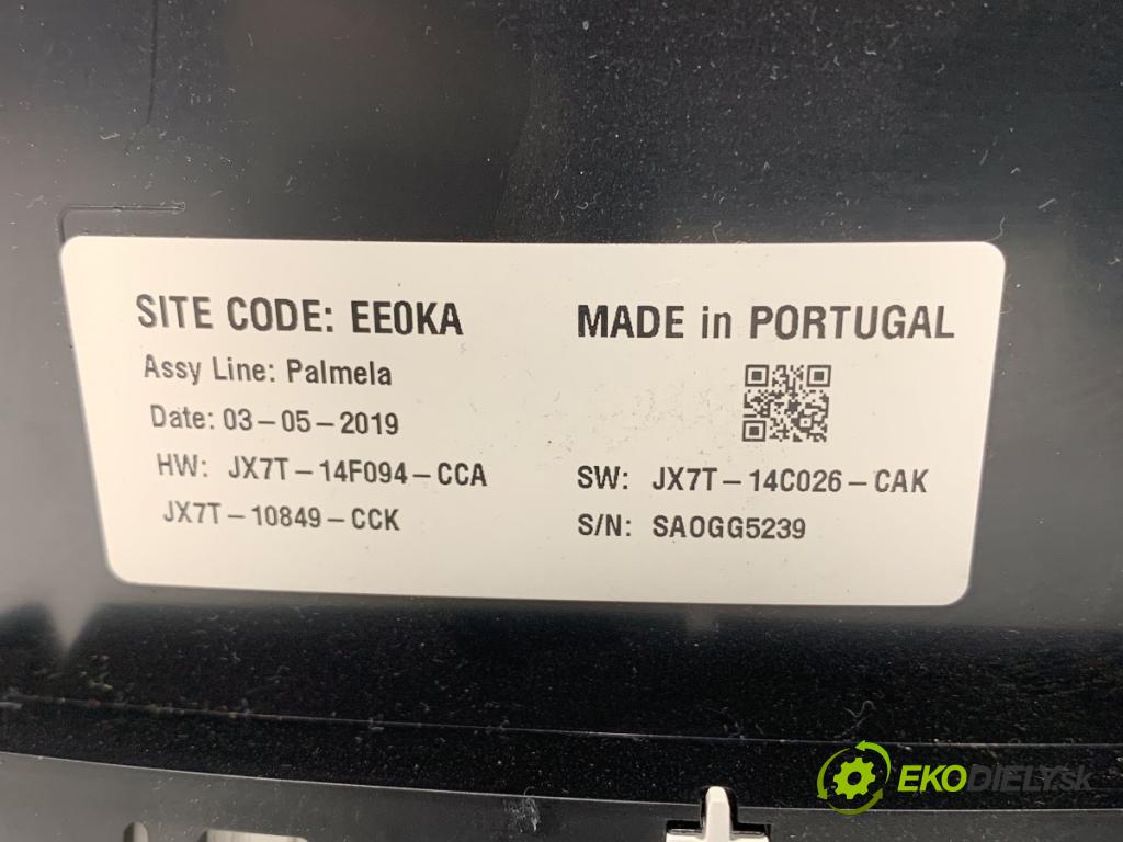 FORD FOCUS IV liftback 2019 88 kW 1.5 EcoBlue 1499 Prístrojovka JX7T-14F094-CCA (Prístrojová doska)