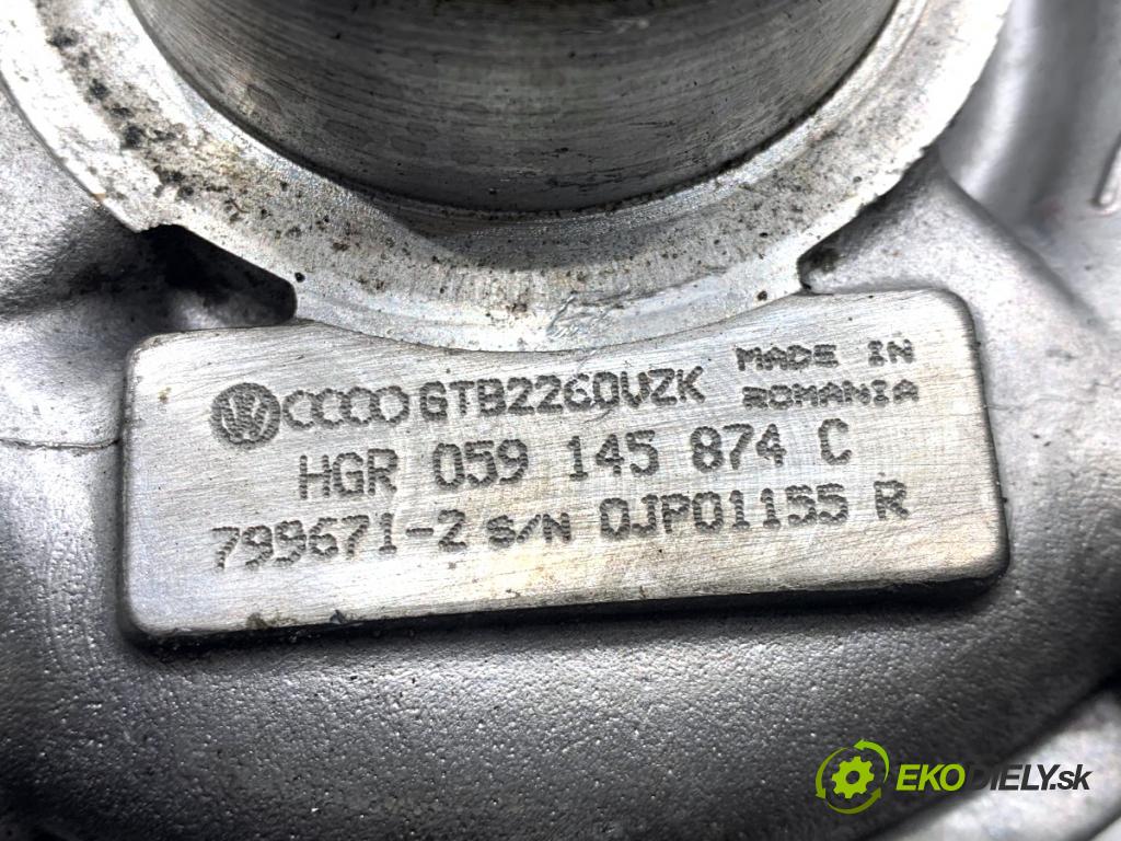 AUDI A6 C7 sedan 2011 180 kW 3.0 TDI quattro 2967 Turbodúchadlo,turbo 059145874C (Turbodúchadlo (kompletné))