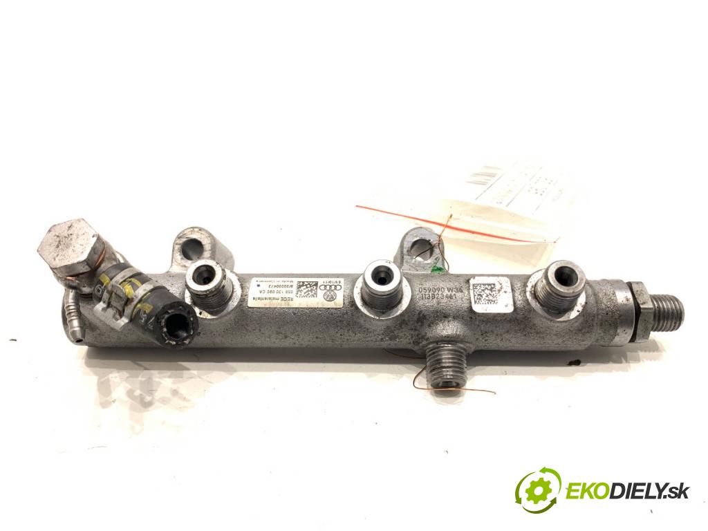 AUDI A6 C7 sedan 2011 180 kW 3.0 TDI quattro 2967 Lišta vstrekovacia 059130090CA (Vstrekovacia lišta)