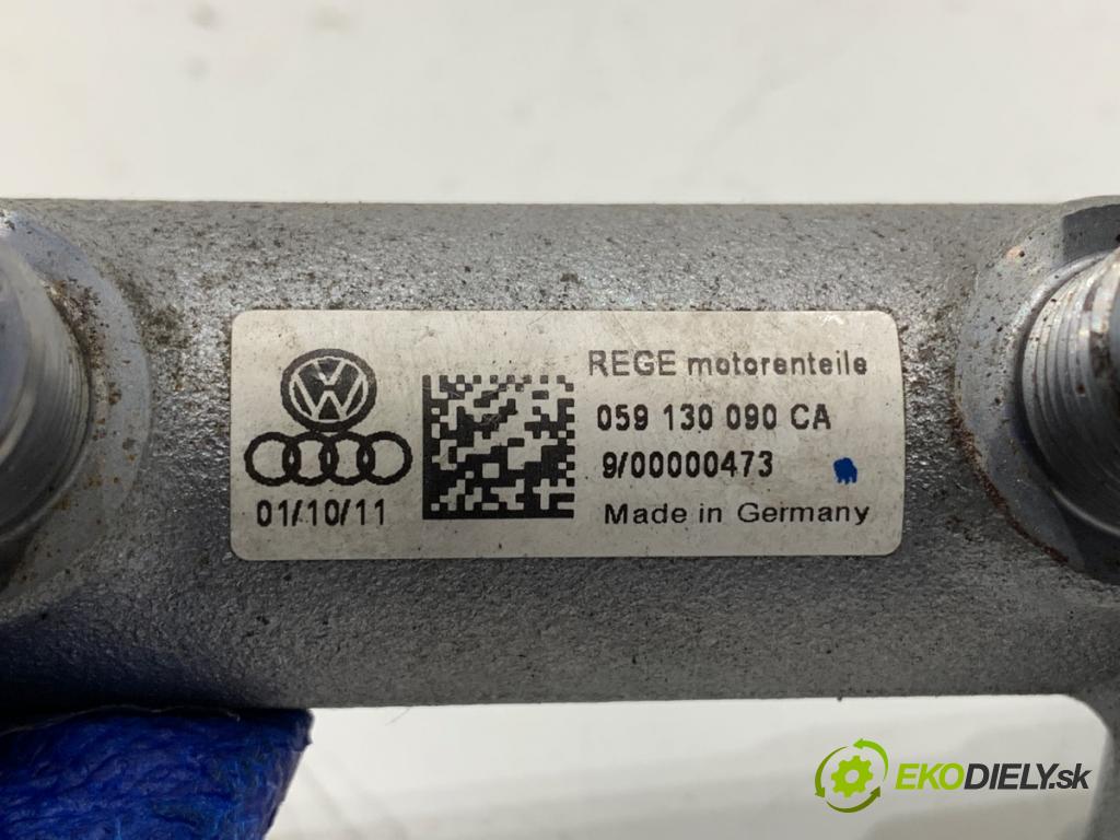 AUDI A6 C7 sedan 2011 180 kW 3.0 TDI quattro 2967 Lišta vstrekovacia 059130090CA (Vstrekovacia lišta)