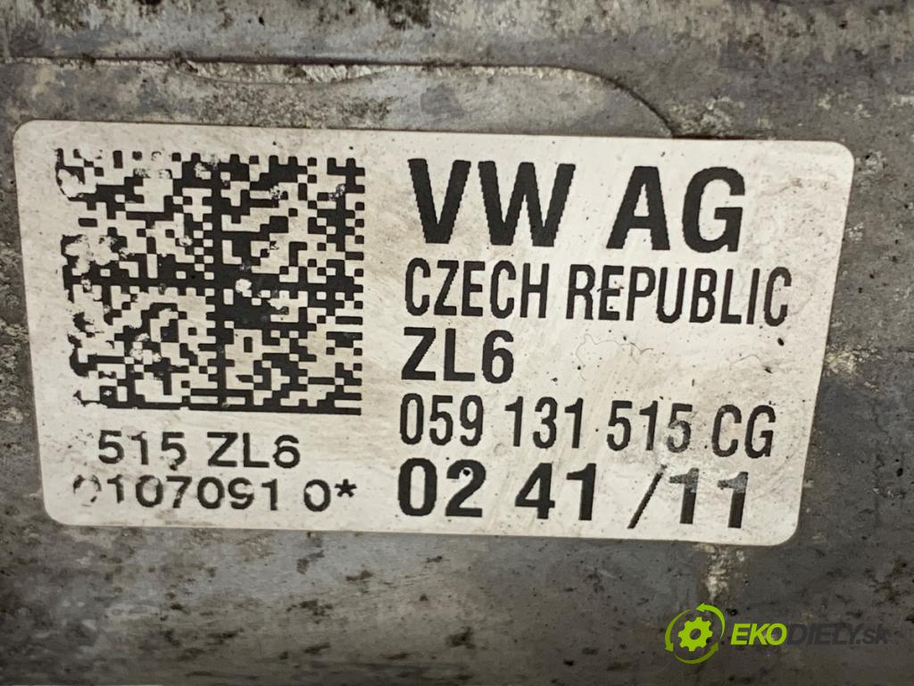 AUDI A6 C7 sedan 2011 180 kW 3.0 TDI quattro 2967 Chladič EGR komplet 059131515CG