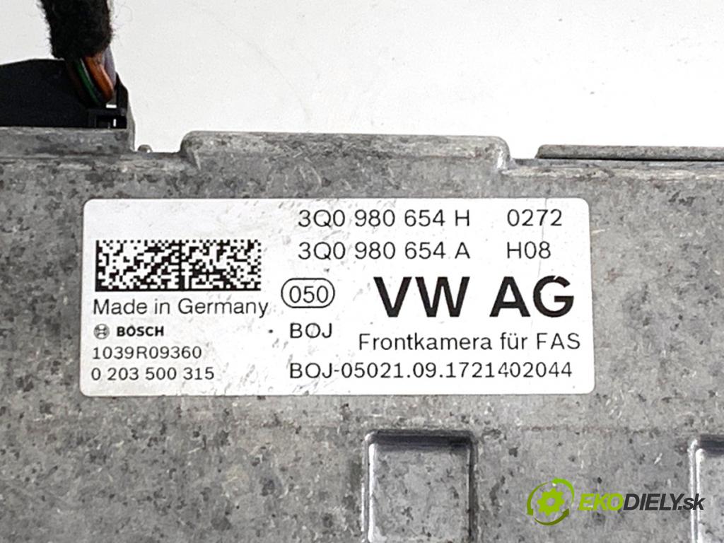 VW TOURAN nadwozie wielkoprzestrzenne (MPV) 2017 132 kW 1.8 TSI 1798 KAMERA okna prednej 3Q0980654H