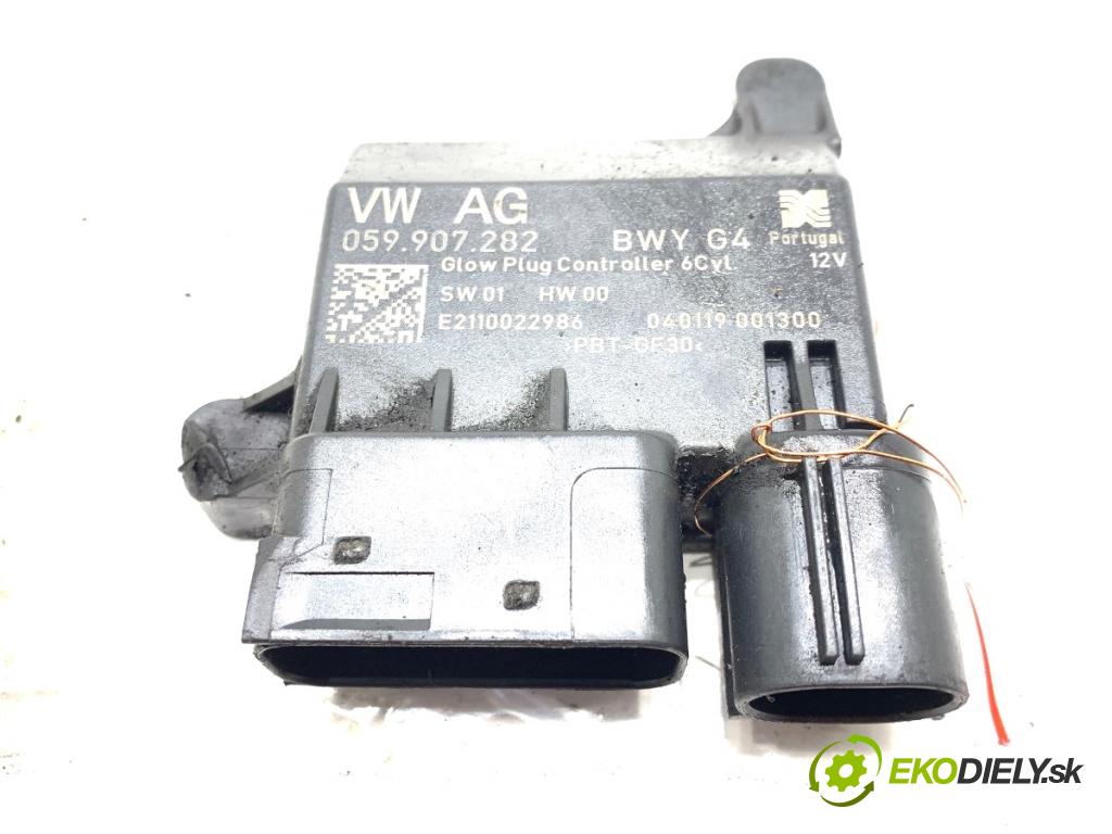 AUDI Q8 SUV 2019 210 kW 50 TDI Mild Hybrid quattro 2967 relé sviečok žhavenia 059907282 (Relé)