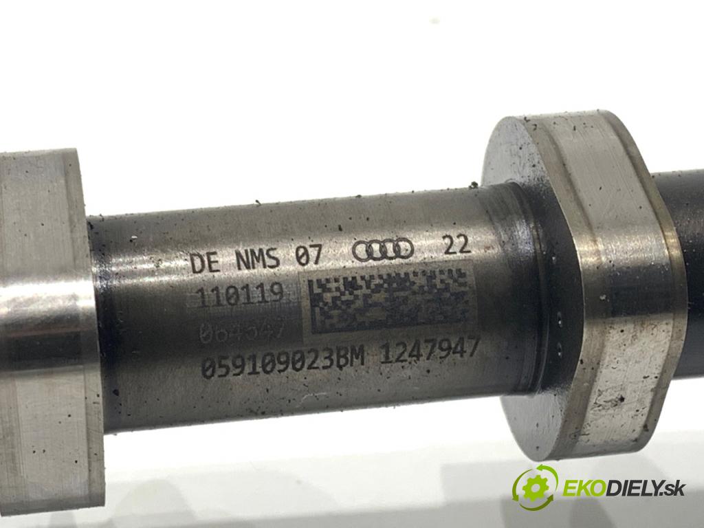 AUDI Q8 SUV 2019 210 kW 50 TDI Mild Hybrid quattro 2967 vačka (vačkový hriadeľ) 059109023BM (Vačkový hriadeľ)