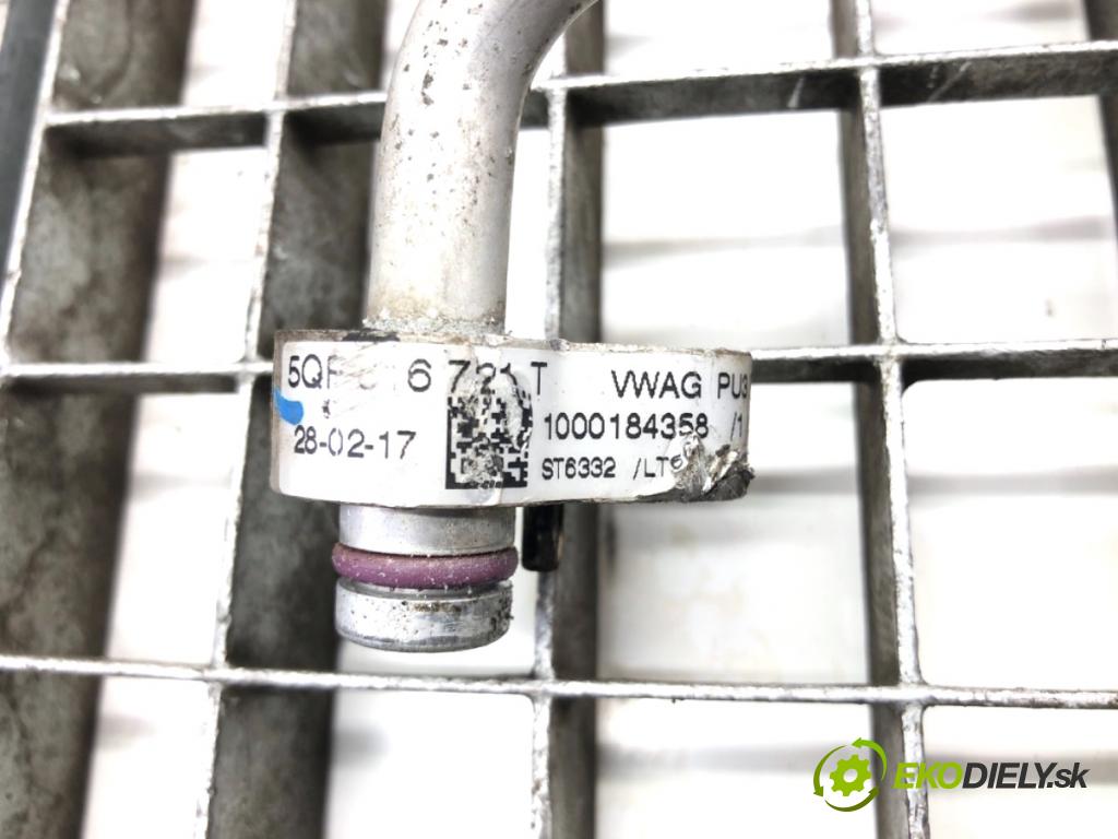 VW TIGUAN SUV 2017 110 kW 2.0 TDI 4motion 1968 rúrka klimatizácie 5QF816721T (Rúrka klimatizácie)
