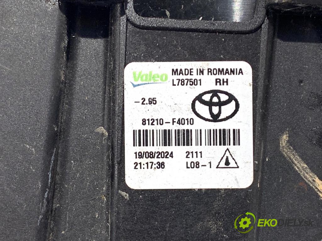 TOYOTA C-HR ---  --- --- --- hmlové svetlo, hmlovka pravý přední část 81210-F4010
