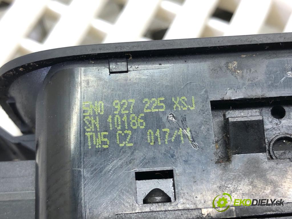 VW TIGUAN SUV 2011 100 kW 2.0 TDI 4motion 1968 Spínač brzdy ručnej brzdy 5N0927225XSJ (Prepínacie páčky pod volantom)