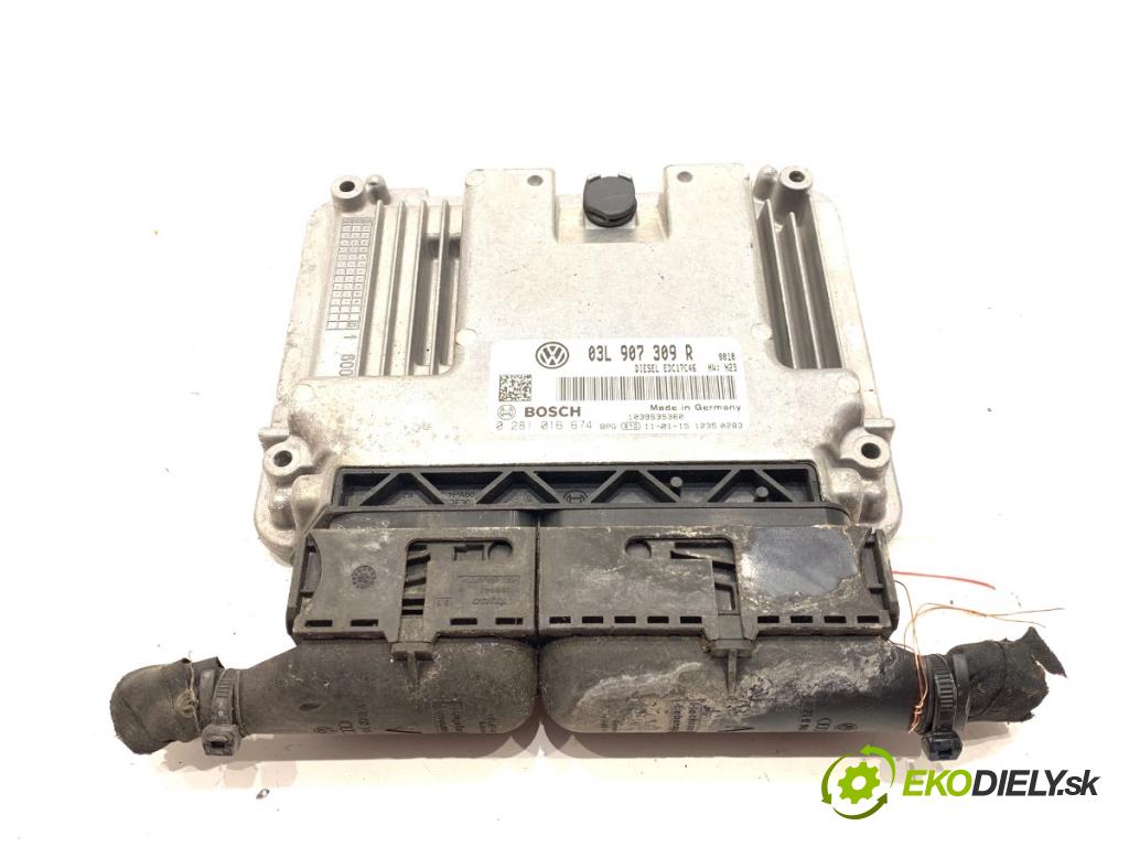 VW TIGUAN SUV 2011 100 kW 2.0 TDI 4motion 1968 riadiaca jednotka Motor 03L907309R (Riadiaca jednotka)