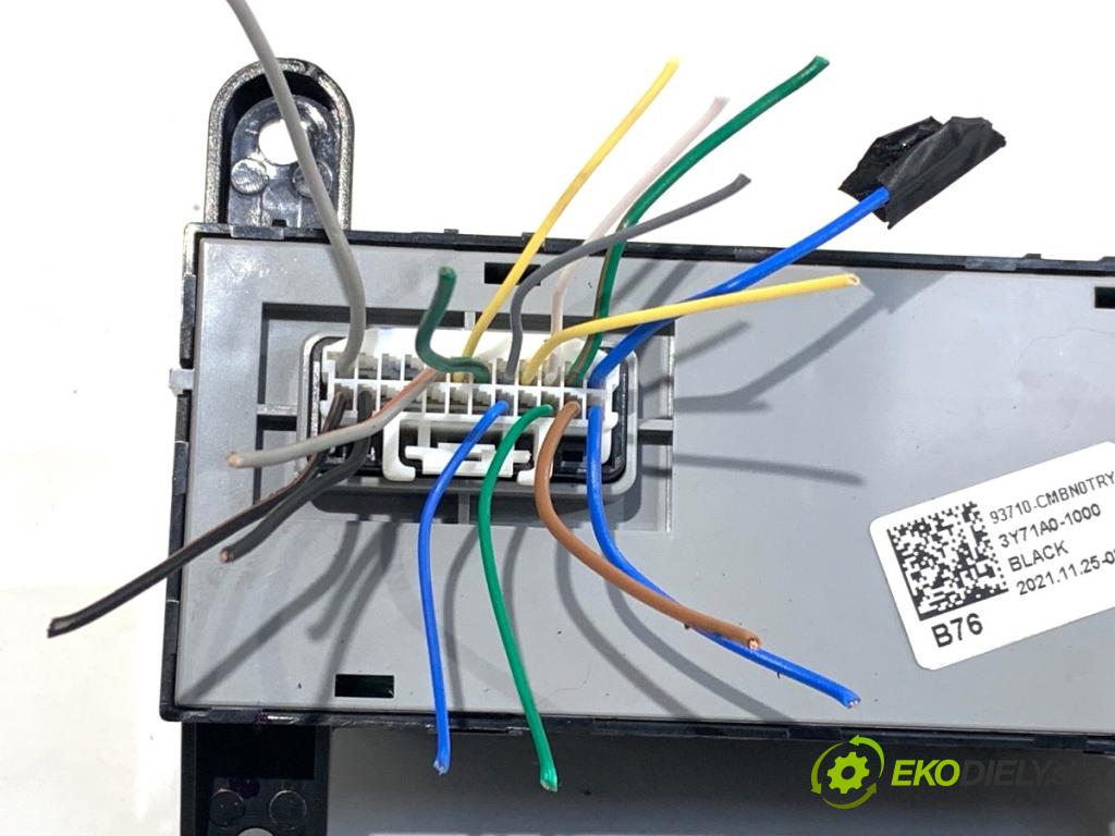 HYUNDAI KONA SUV 2021 77 kW 1.6 GDi Hybrid 1580 Prepínač nastavenia svetiel 93710-CMBN0TRY (Prepínacie páčky pod volantom)