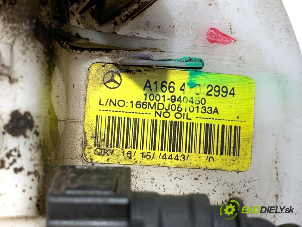 MERCEDES-BENZ GLE SUV 2018 190 kW 350 d 4-matic (166.024) 2987 pumpa paliva A1664702994
